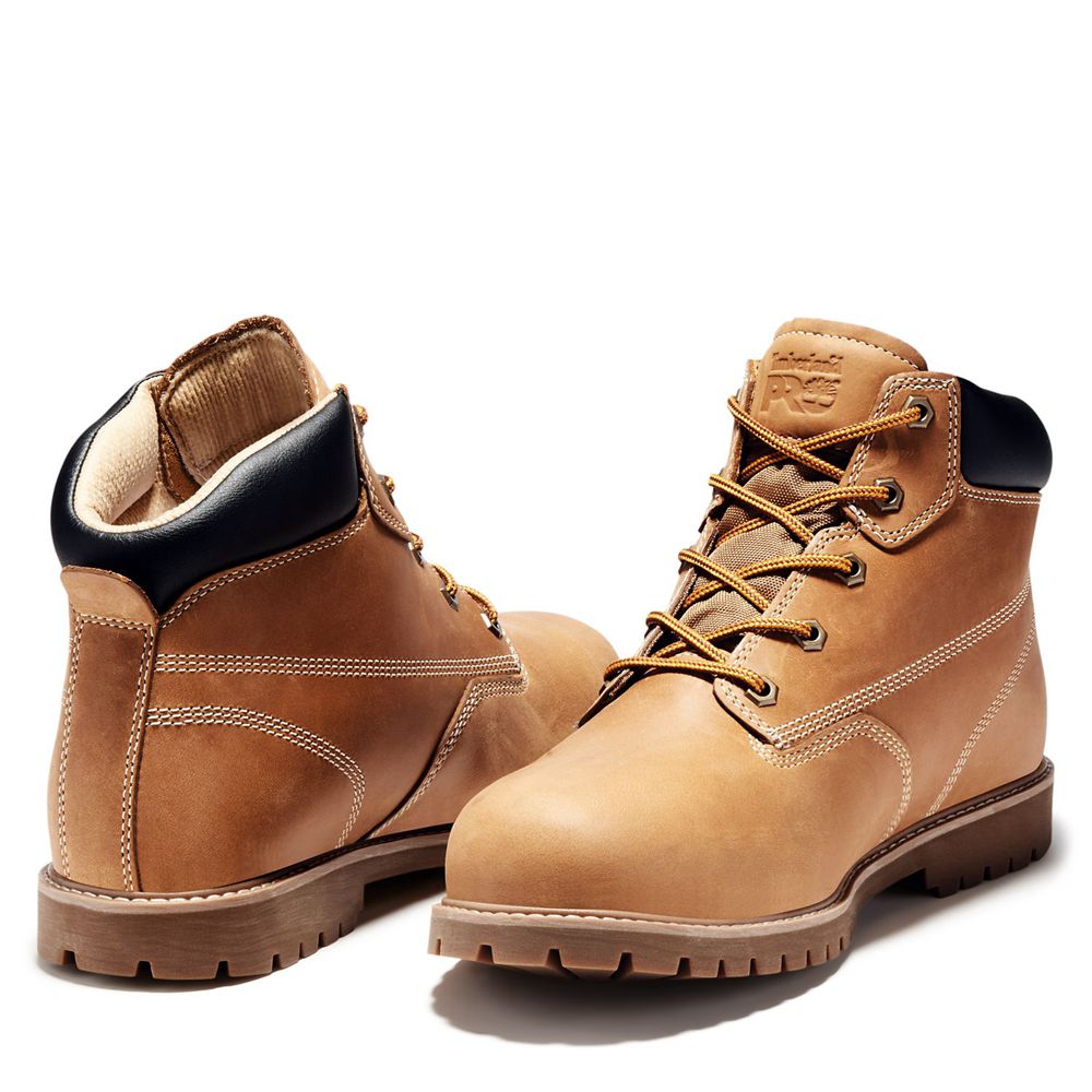 Botas de Trabajo Masculino - Timberland Pro® Gritstone Steel Toe - ULENA4196 - Marrom